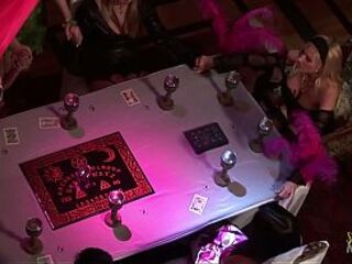 Their satanic ritual appears to be to have worked, but what the summoned golden-haired mother i'd like to fuck does, they didn't wait. With a snap of her fingers, they are all exposed, and many dicks have arrived for anal shagging.