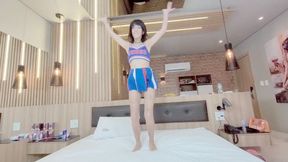 I WILL BE THE CHEERLEADER AND I WILL PUNISH YOU WITH FARTS - BY BELLA CRUEL - CLIP 1