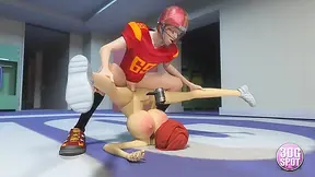 Cram Skul Xtra Credit - Football player pile drivers busty teacher