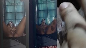 pussy reflection- kh arma show s off