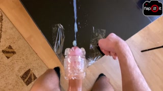 Intense Orgasms Fleshlight Cum Compilation - Moaning, Dirty Talking, Huge Cumshots - 4K