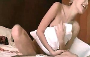 Sasha blonde masturbates her own pussy and has orgasm