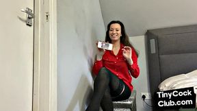 Classy bae dirty commenting micropenises