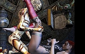 3D Girls Ravaged by Monstrous Aliens