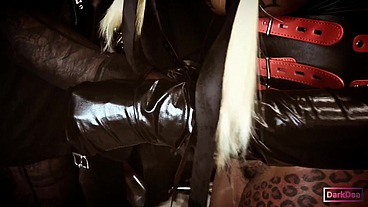 The Kinky Queen "Dark Dea" in PornSeries Bonding part 3 (Fetish/Femdom/Bondage)