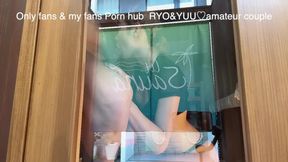 Japanese mom gets her ass fucked at outdoor massage parlor