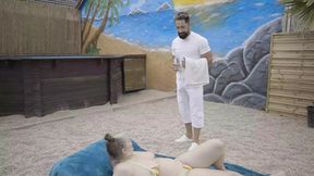 Joy Adams Hot Beach Tit and Horny Pussy Fuck
