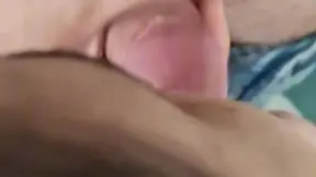Stepsister sucks cock in French POV scene