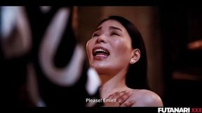 Emiri Momota Fucks Rikako Katayama Futa Japanese Shemale Creampie Big Tits Girl
