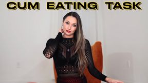 Cum Eating Task