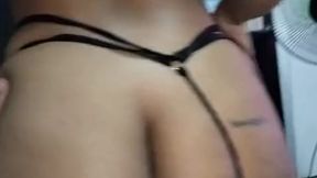 LATINASS Latina cowgirl gets a big dick after party