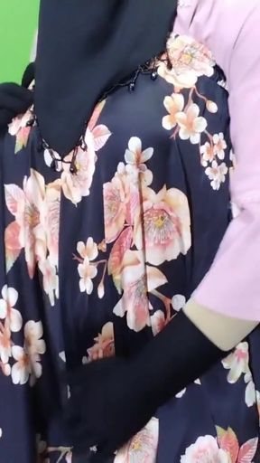 Emotional moment from "Muslim Hijabi Beautiful Housewife Fucking with Neighbor - With Clear Bangla Audio"