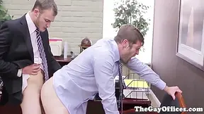 Tattooed Officestud Rams Applicants Anus