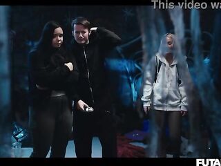 Futanari Hentai big beautiful woman Beauty Possessed by Sex Demon Turns Into Excited Tgirl And Facefucks Cute Blond