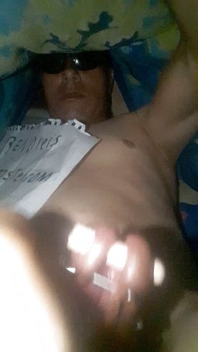 My pierced cock handjob