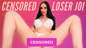 Censored Loser Porn JOI