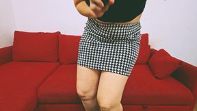 Spanish Pornstar Lucia Bianco Fucking Herself with a Giant Zucchini