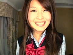 Pretty Japanese teen solo masturbation Uncensored