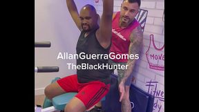 Fui dar aula de preparo f&iacute_sico para artes marciais (luta) para meu aluno safado e acabou na sauna