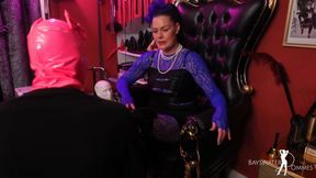 Tulips sissy pussy gets waxed