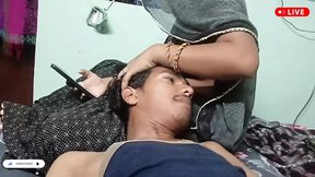 Indian Desi New Merried beautiful Couple injoy Bed Room By -Snapchat143