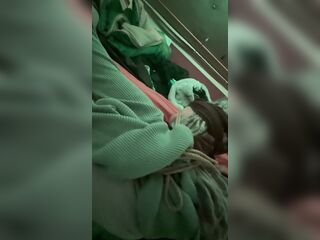 Tattooed Blindfold Floozy Dim Room, Unfathomable BJ, Anal , Facial, POV