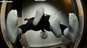 ARAB GIANTESS SWEATY SOCKS SQUASH tinys! - MP4