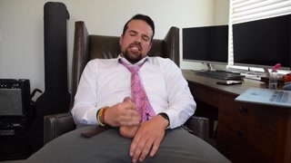Daddy Makes You Watch Him Stroke his Big Cock to HUGE LOAD (Orgasm Denial, LOUD MALE Orgasm)
