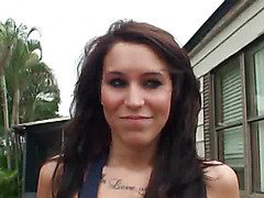Very sexy small titted amateur first time anal tryout while her boyfriend films