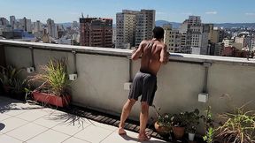 espumando porra no cu do deposito