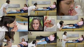 Amirah SLWC with Toe Spica Toe Sucking at the Clinic (in HD 1920X1080)