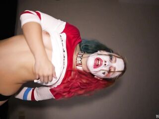 SLIM THICK IDEAL BODY PAWG HARLEY QUINN FUCKED & CREAMPIED BY BBC PT.2
