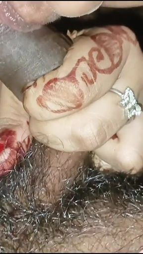 Emotional moment from &quot;Indian Bhabhi Suck my Dick , Indian Desi Bhabhi Suck My Cock With Diary Milk&quot;