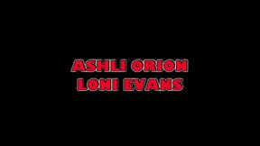 party girls ashli orion and loni evans share a cocks load
