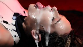 Russian Blonde Girl Gets Triple-Fucked by Huge Monster Cocks