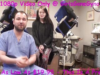 Nervous Teen Lainey Gets Recent Student Physical & Gyno By Doctor Tampa Nurse Rose At GirlsGoneGynoCom