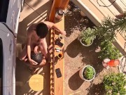 Dude sucks off straight whiteboy with big dick!