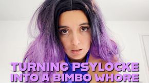 Turning Psylocke Into A Bimbo Whore