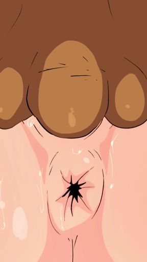 Fucking and a Hole Is Visible (hentai Porn)