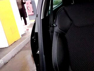 Pumping Gas + Car Wash See-Through (sheer)