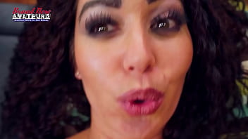 Horny Brunette Lexxie Rubs Her Pussy And Gets Banged By A Sex Machine!