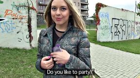 Cute Russian with Shaven Pussy