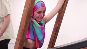 Yasmeena punish bare back whip