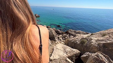 Sweet Hiking Pussy Was Fucked In Public - Bunny Rabbits