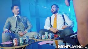 ”Sumbissive Mika Ayden endures breeding with Juan McCoy & Vikor Rom”