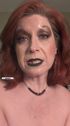 Femdom Degrading JOI