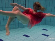 Duna Bultihalo underwater dressed beauty