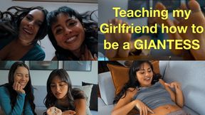 Teaching my Girlfriend how to be a Giantess - Giantess Enola and Andrea 1080