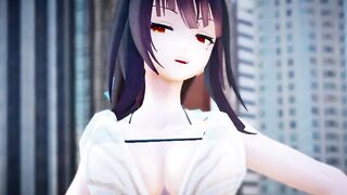 【MMD R-teens SEX DANCE】KANGXI Rough sex into the office casual outfit gimme X gimme [CREDIT BY] Shark100