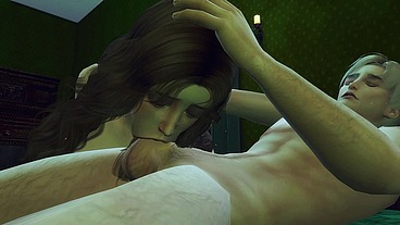 perversions at hogwarts hermione granger lost a duel to draco malfoy and got hard anal sex with a deep throat sims me hentai sfm